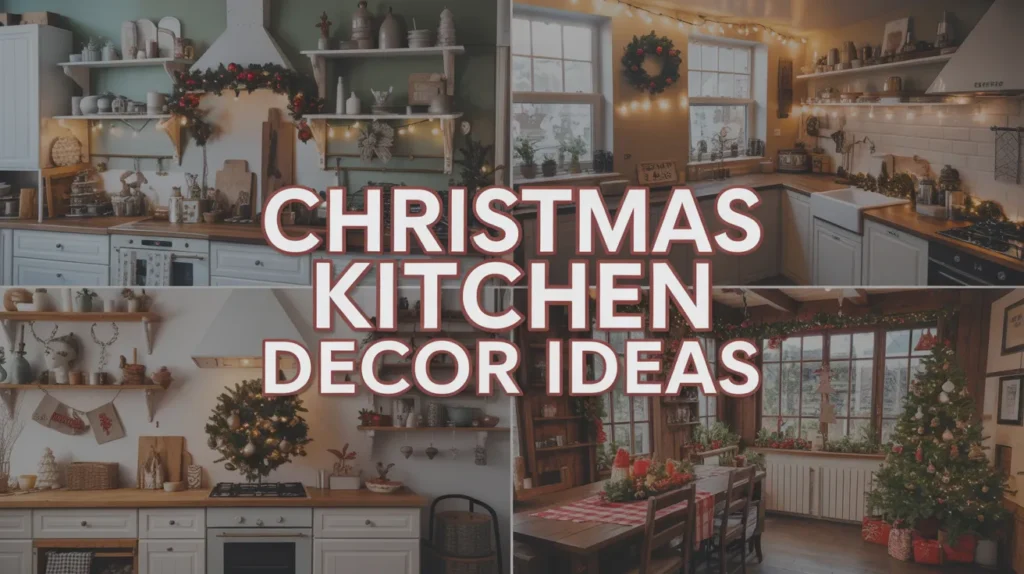 30 Christmas Kitchen Decor Ideas That Make Your Space Feel Merry and Bright 6 Christmas kitchen decor ideas