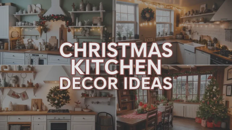 Christmas kitchen decor ideas