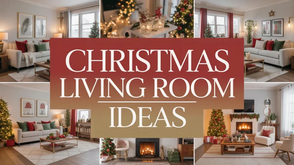 Christmas living room ideas