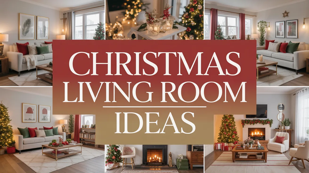Christmas living room ideas