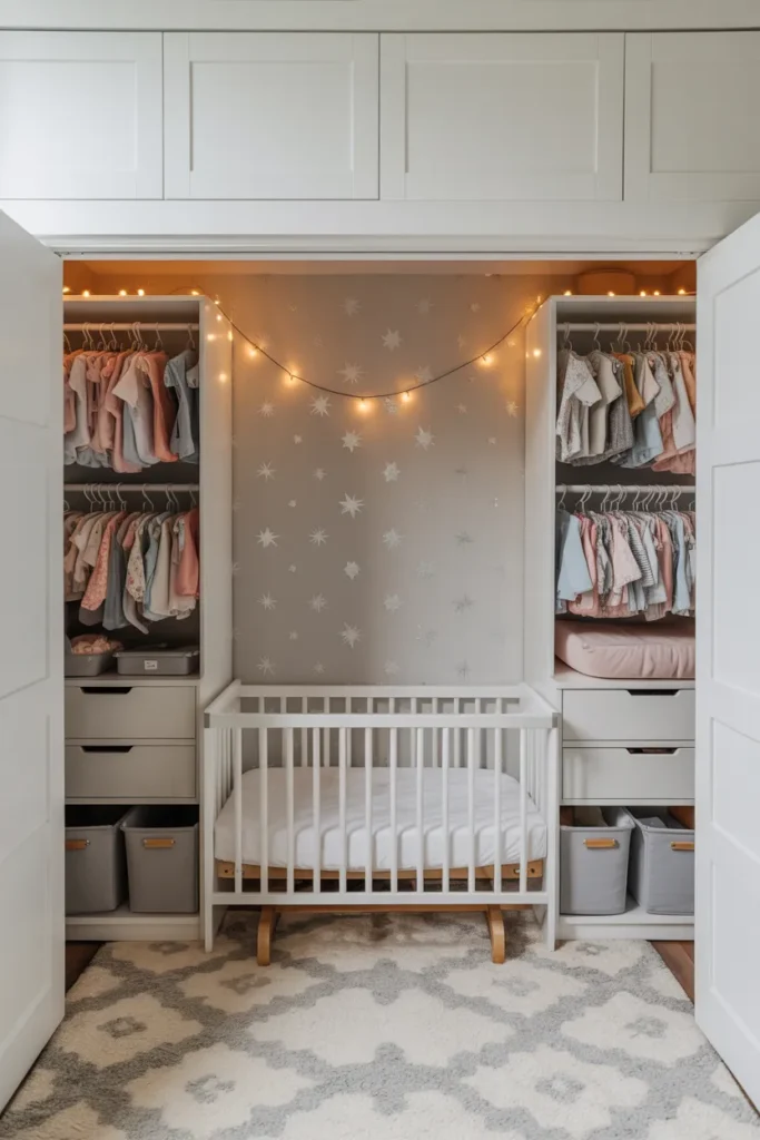 Closet Nursery Transformation
