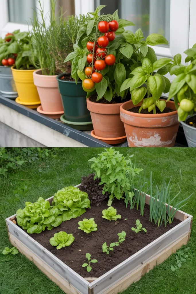 Containers vs. Raised Beds
