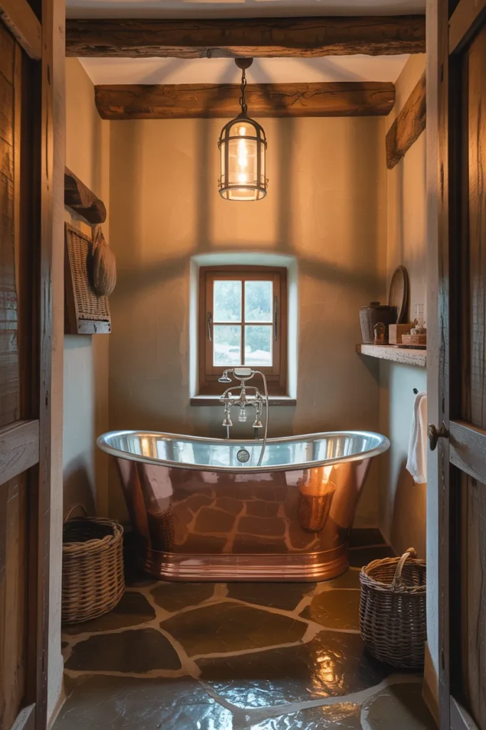 Copper Tub in Compact Layout