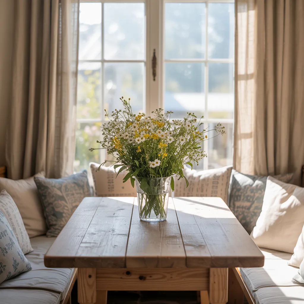 Cozy Breakfast Nook Seating