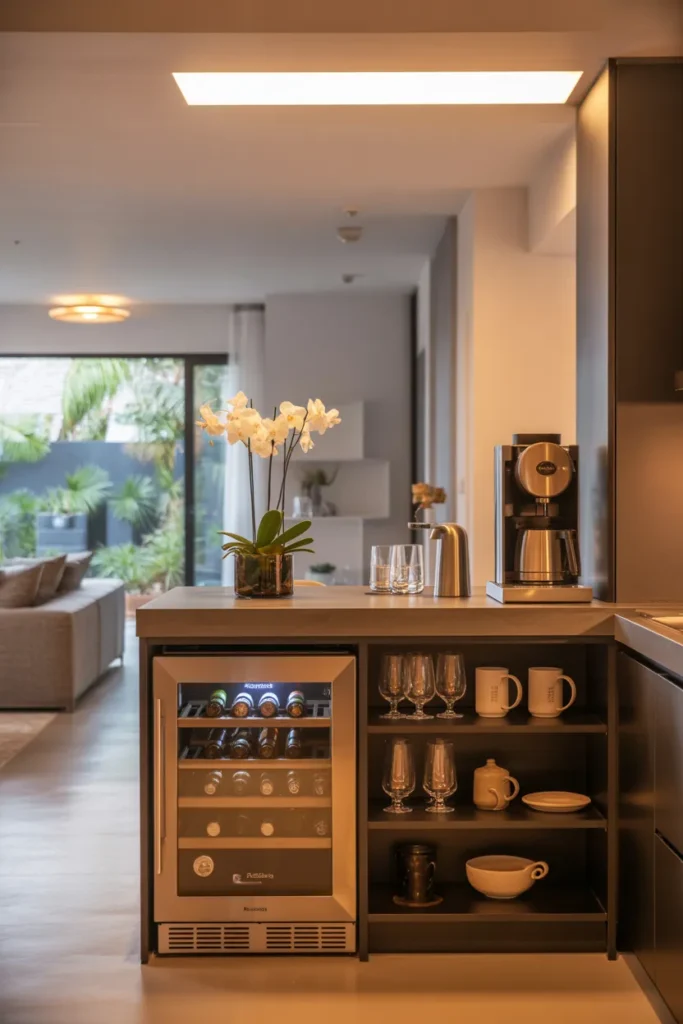 Create a Beverage or Coffee Station