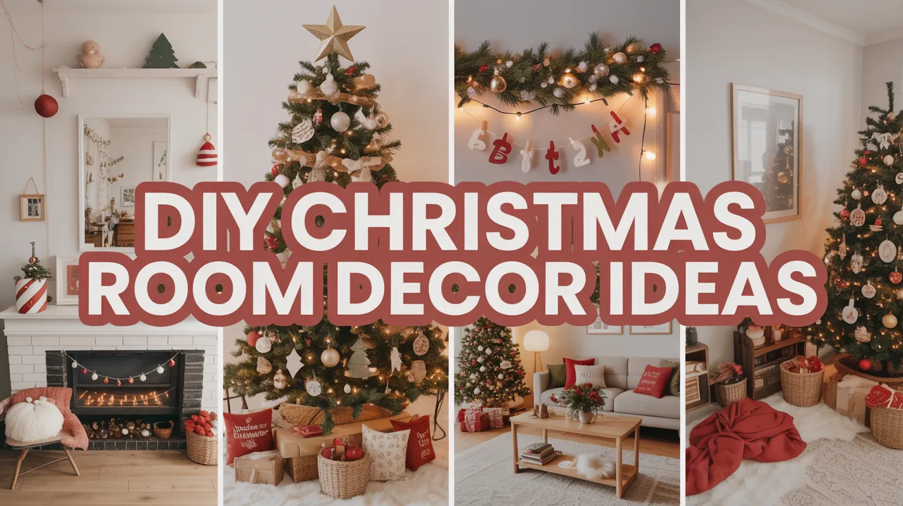 DIY Christmas room decor ideas
