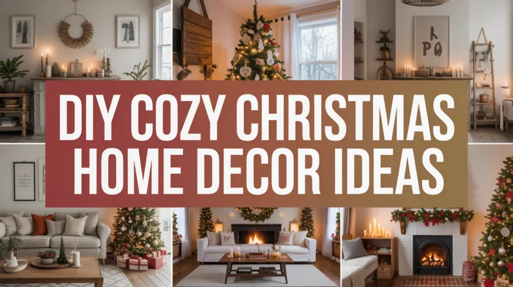 20 DIY Cozy Christmas Home Decor Ideas You’ll Regret Not Trying This Year! 4 DIY Cozy Christmas Home Decor Ideas