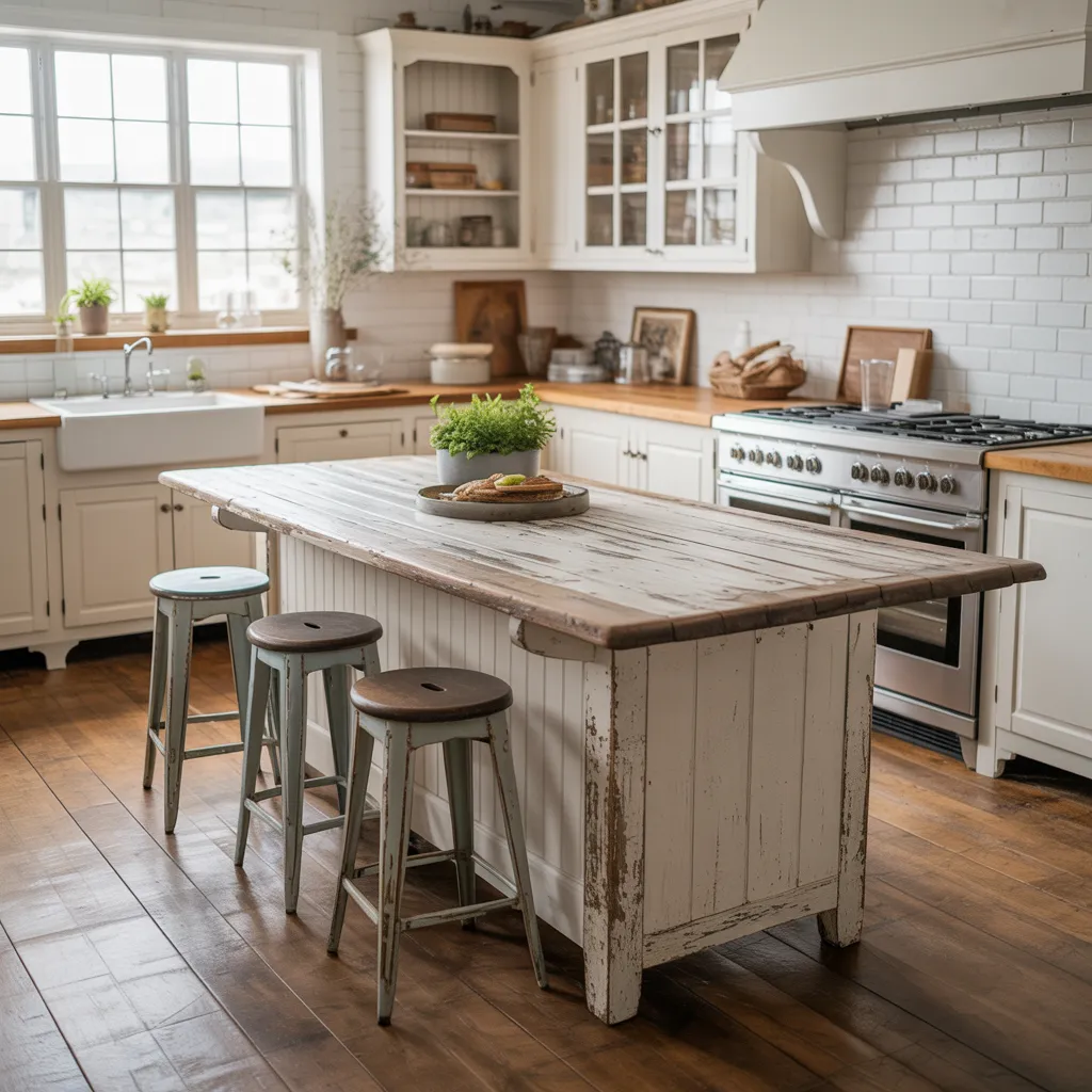 Distressed Furniture Island