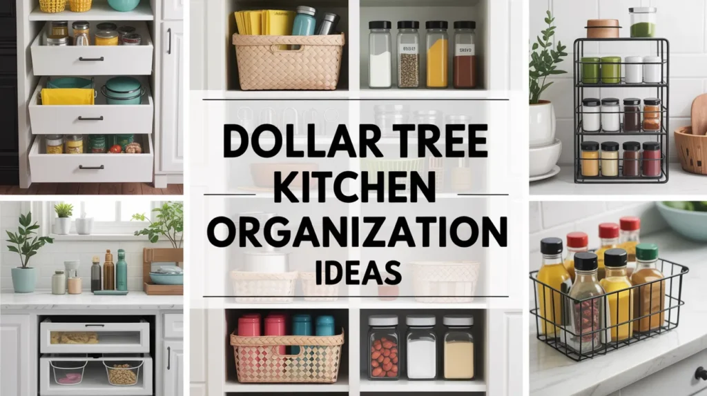 23 Dollar Tree Kitchen Organization Ideas You’ll Wish You Knew Sooner 1 Dollar Tree Kitchen Organization Ideas