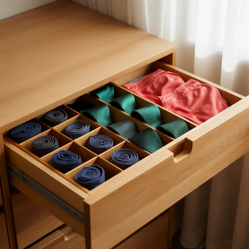 25 Closet Organization Ideas That Save Space and Reduce Stress 13 Drawer Dividers for Small Items