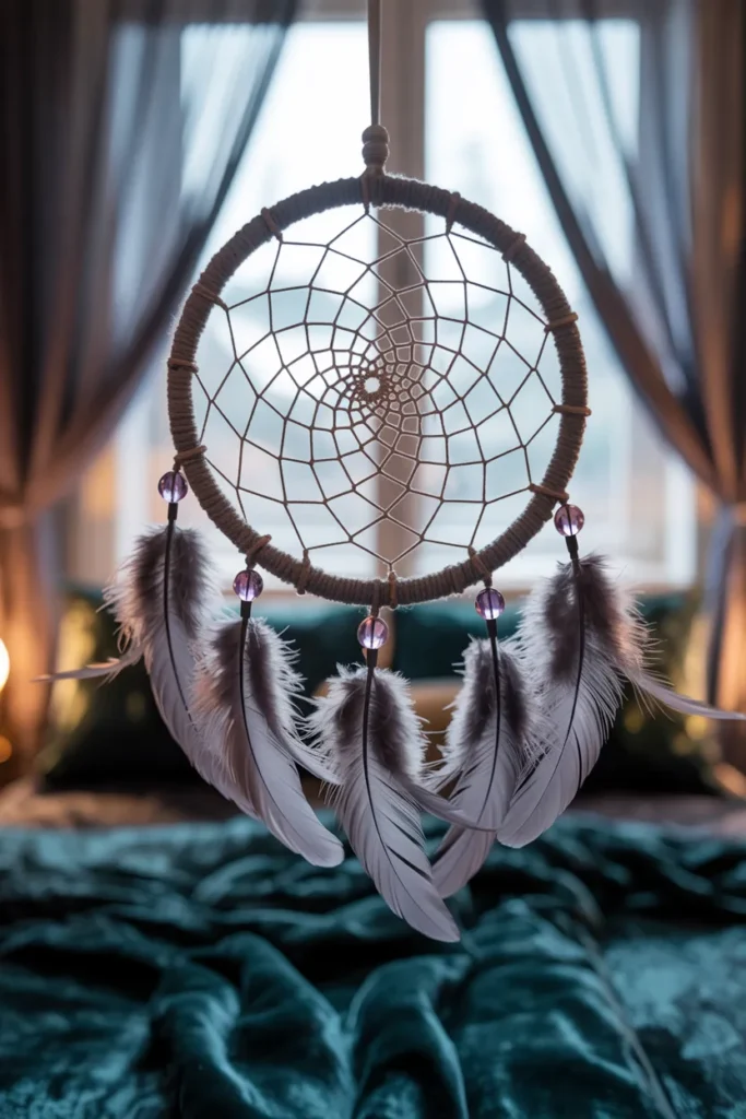 35 Witchy Bedroom Ideas to Transform Your Space into a Magical Sanctuary 10 Dreamcatchers with a Twist