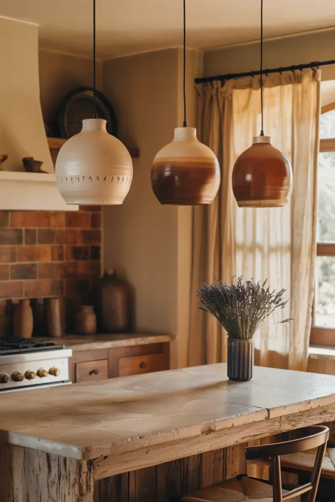 Earthen Pottery Lighting Fixtures