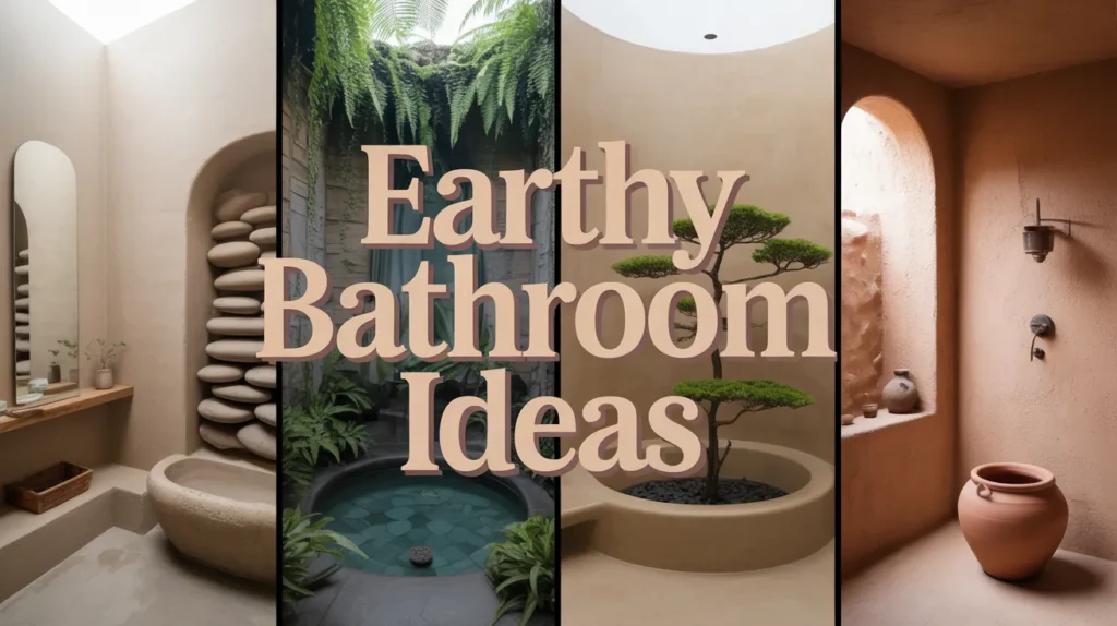 Earthy Bathroom Ideas