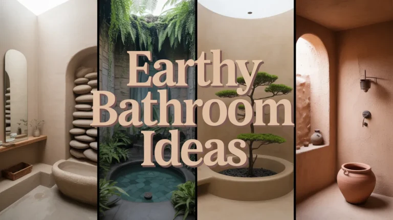 Earthy Bathroom Ideas