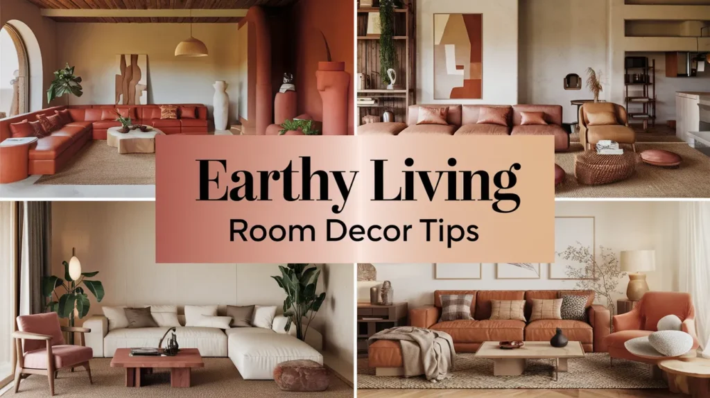 Earthy Living Room Decor Tips