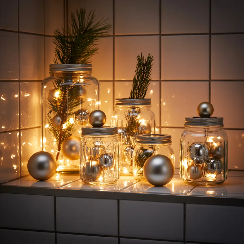 Fairy Light Jar Accents
