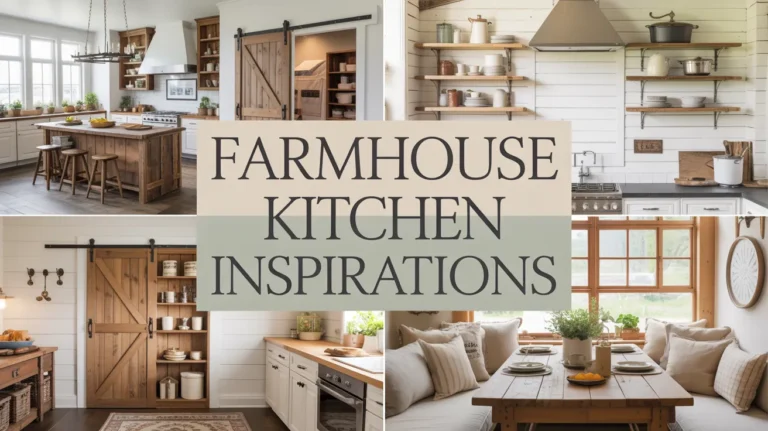 Farmhouse Kitchen Inspirations