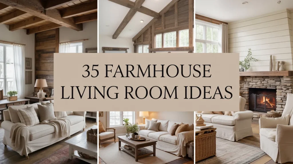 Farmhouse Living Room Ideas