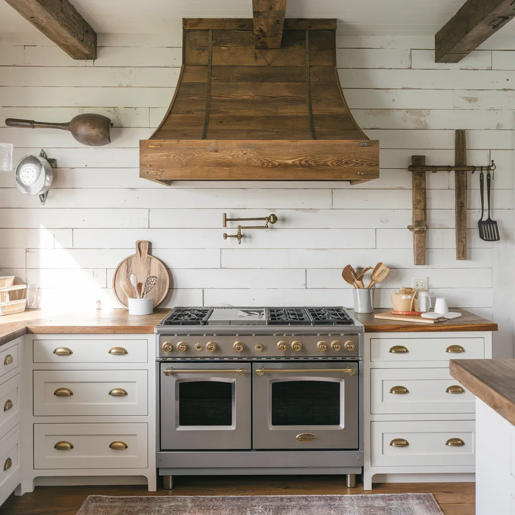 Farmhouse Range Hood Cover