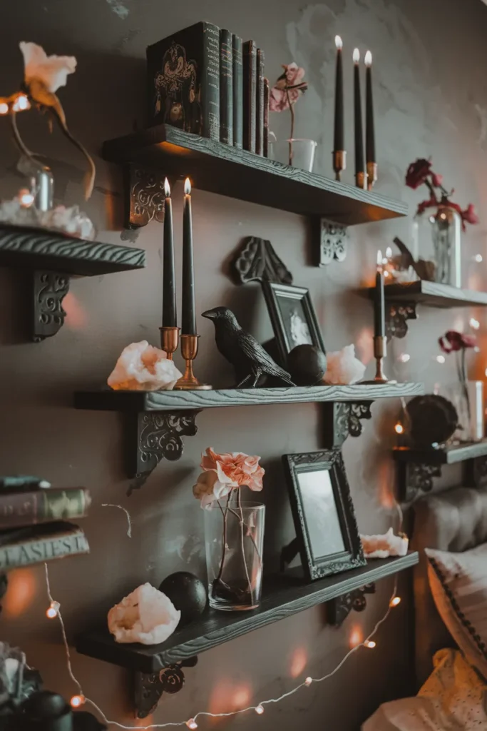 Floating Shelves for Curated Collections