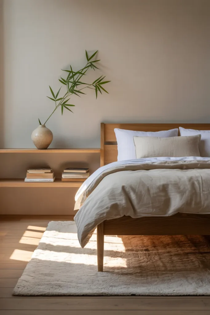 Floating Shelves for Subtle Storage