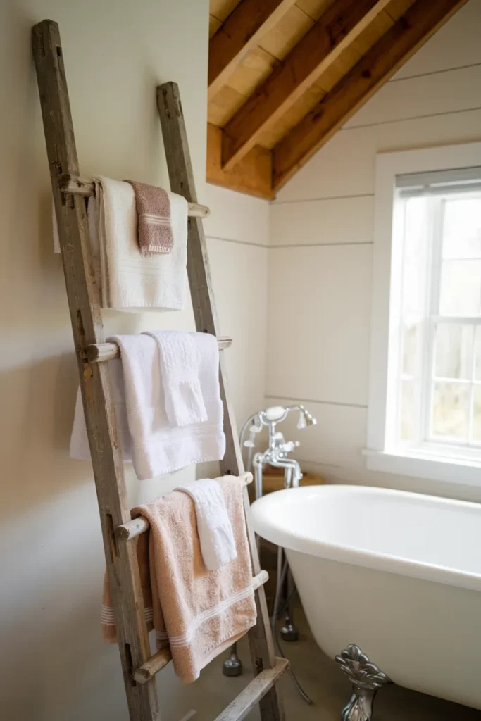 Freestanding Towel Ladder