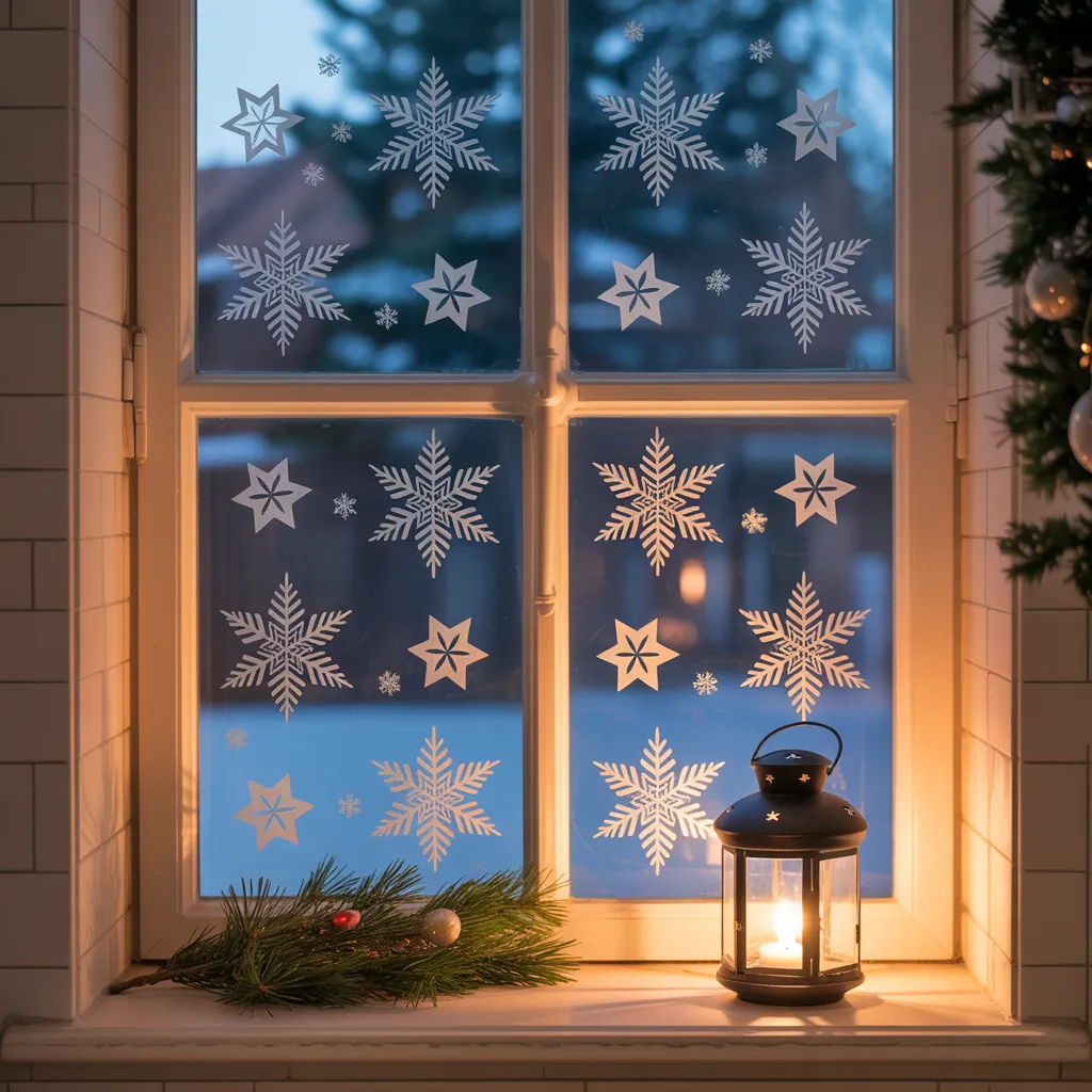 Frosted Window Clings