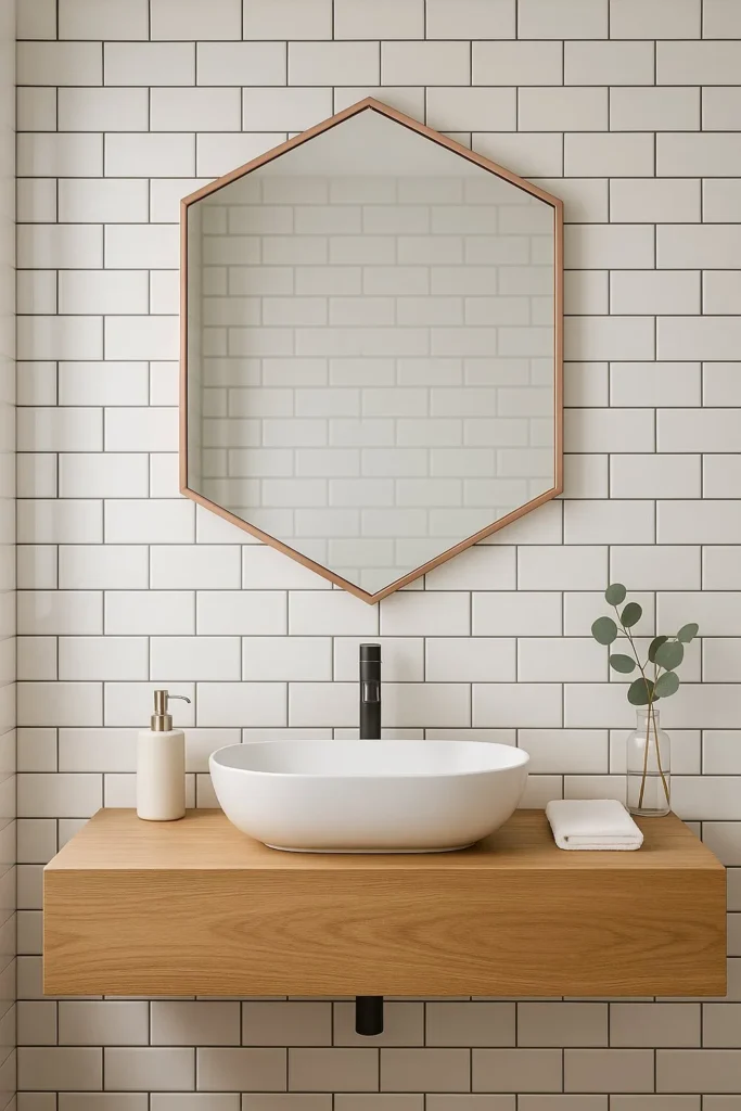 20 Stylish Mirror Design Ideas to Transform Any Room 13 Geometric Mirror