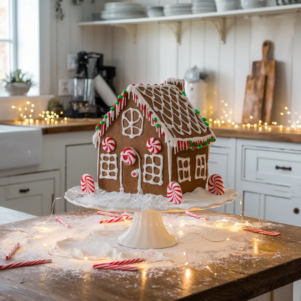Gingerbread House Display