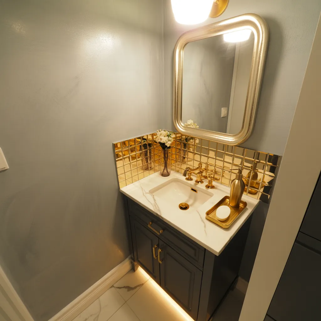 Glamorous Metallic Accents