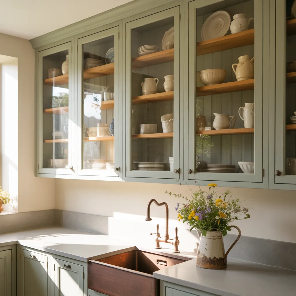 Glass-Front Cabinets