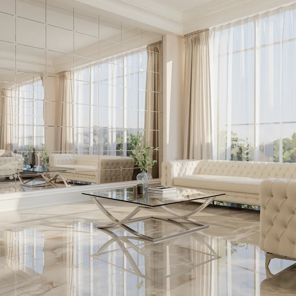 Glass and Mirror Elements for Light