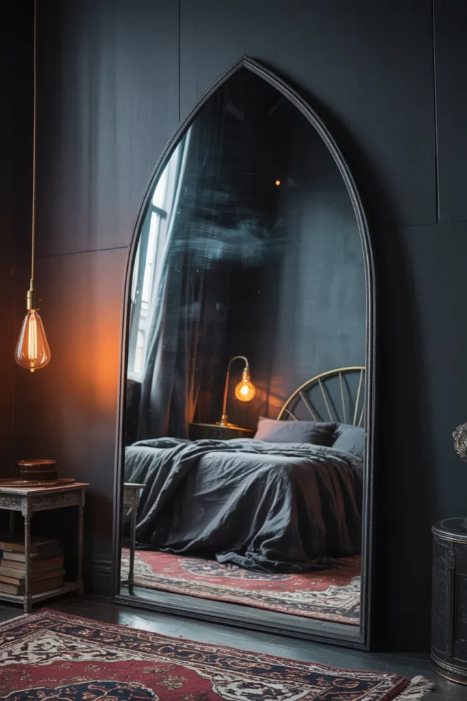 20 Stylish Mirror Design Ideas to Transform Any Room 19 Gothic Arch Mirror
