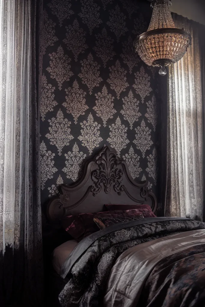 Gothic-Inspired Wallpaper