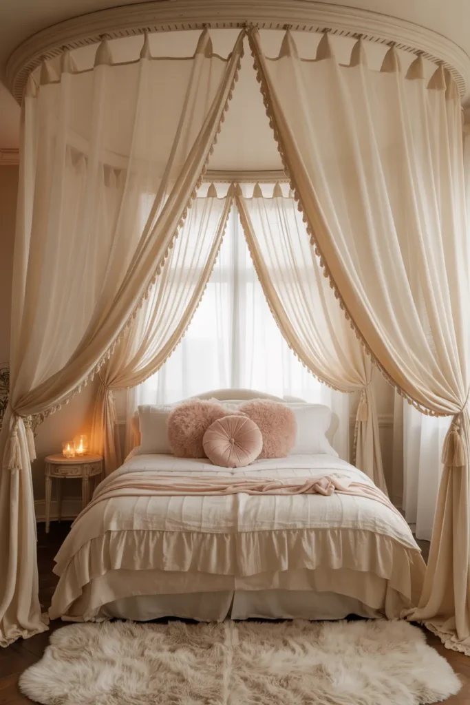 Hang Ethereal, Sheer Canopy Curtains