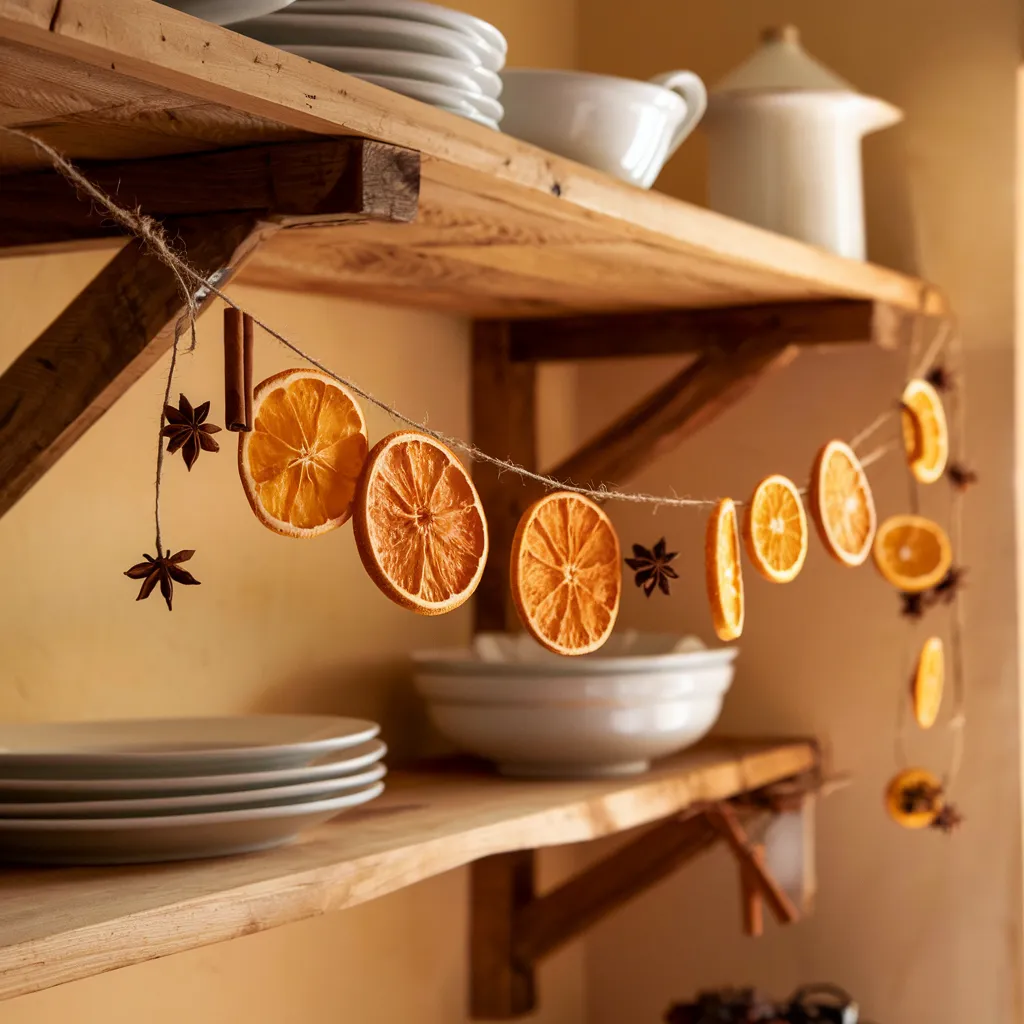 Hanging Dried Citrus Garlands