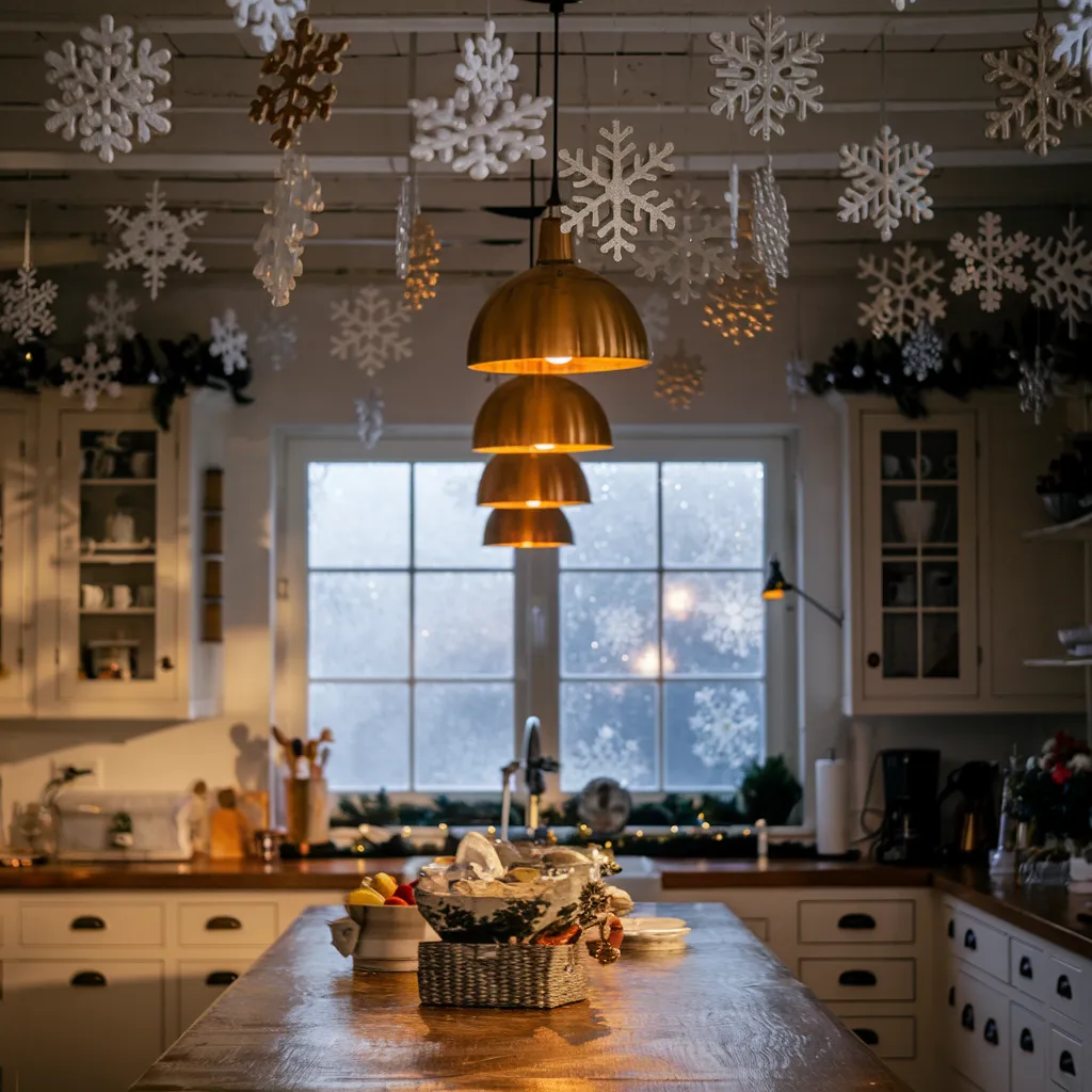 Hanging Snowflake Decorations