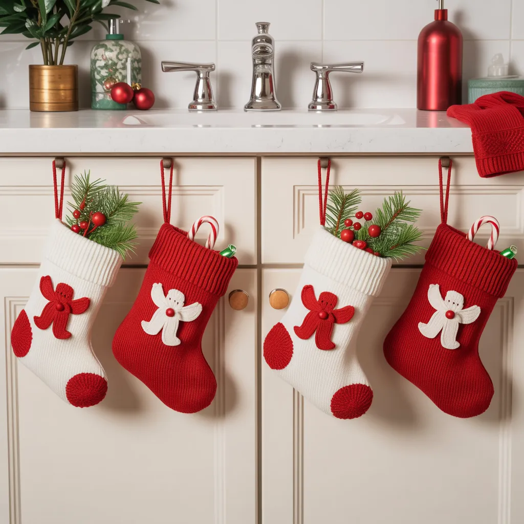 Hanging Stockings on Hooks