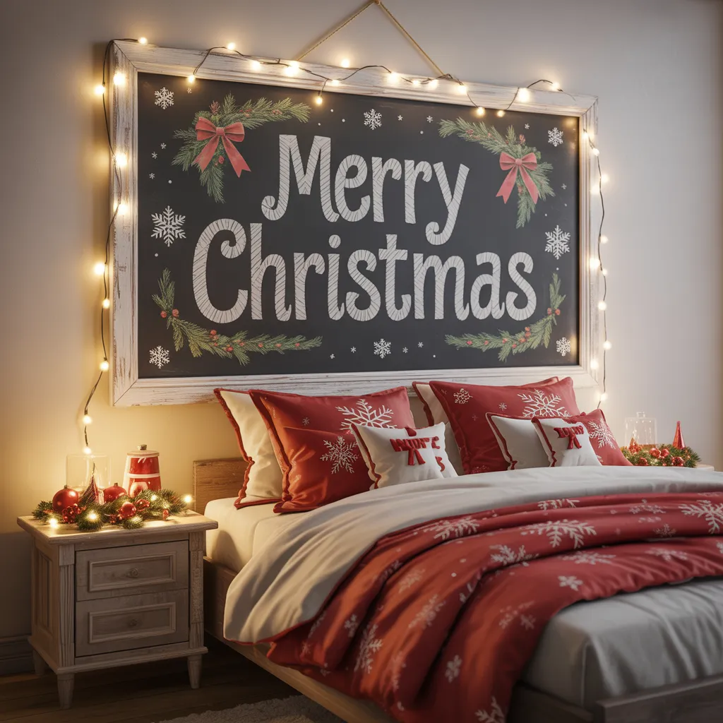 Holiday Chalkboard Art