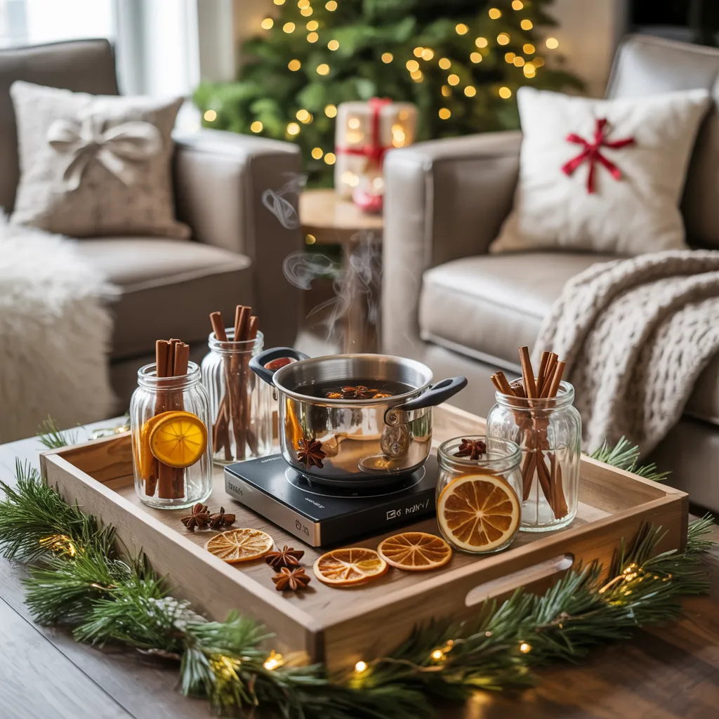 Holiday Scent with Simmer Pot Station