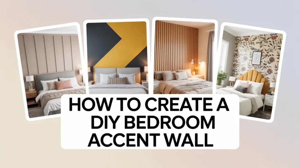 How to Create a DIY Bedroom Accent Wall
