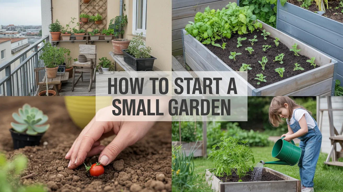 How to Start a Small Garden