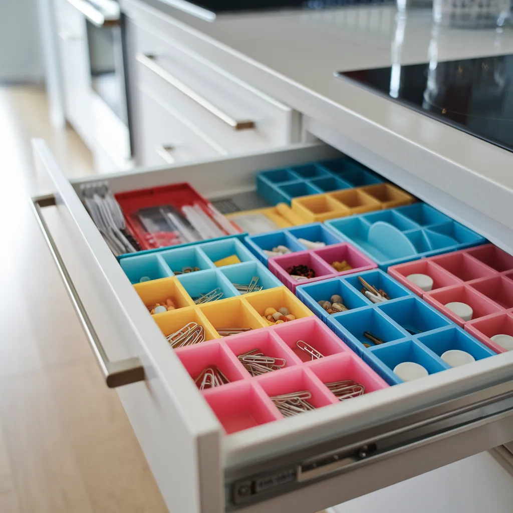 Ice Cube Tray Drawer Dividers