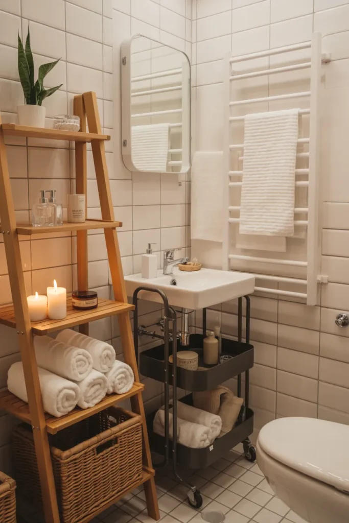 How to Decorate a Small Bathroom on a Budget 9 Incorporating Multi-Functional Furniture
