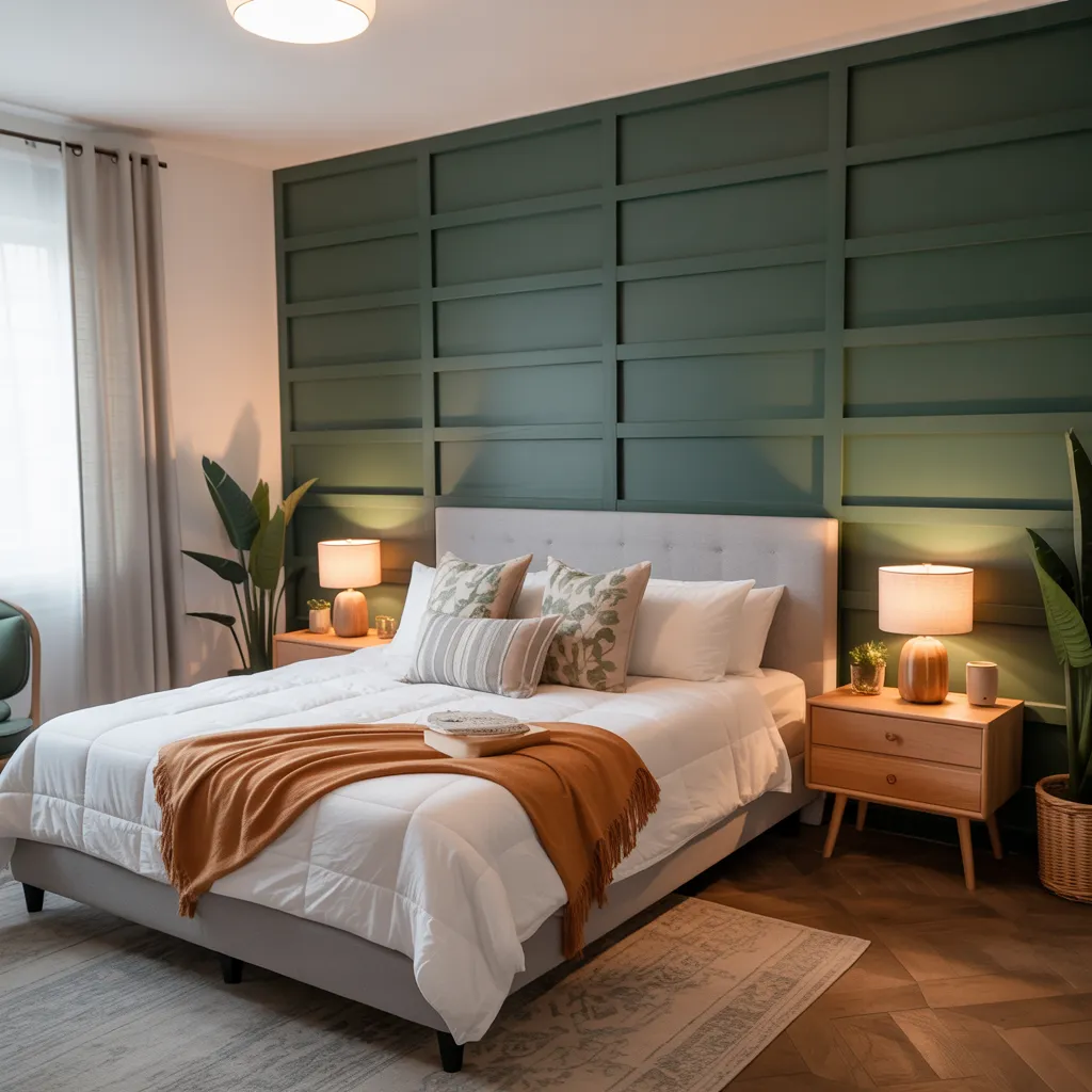 How to Create a DIY Bedroom Accent Wall Step by Step 2 DIY Bedroom Accent Wall