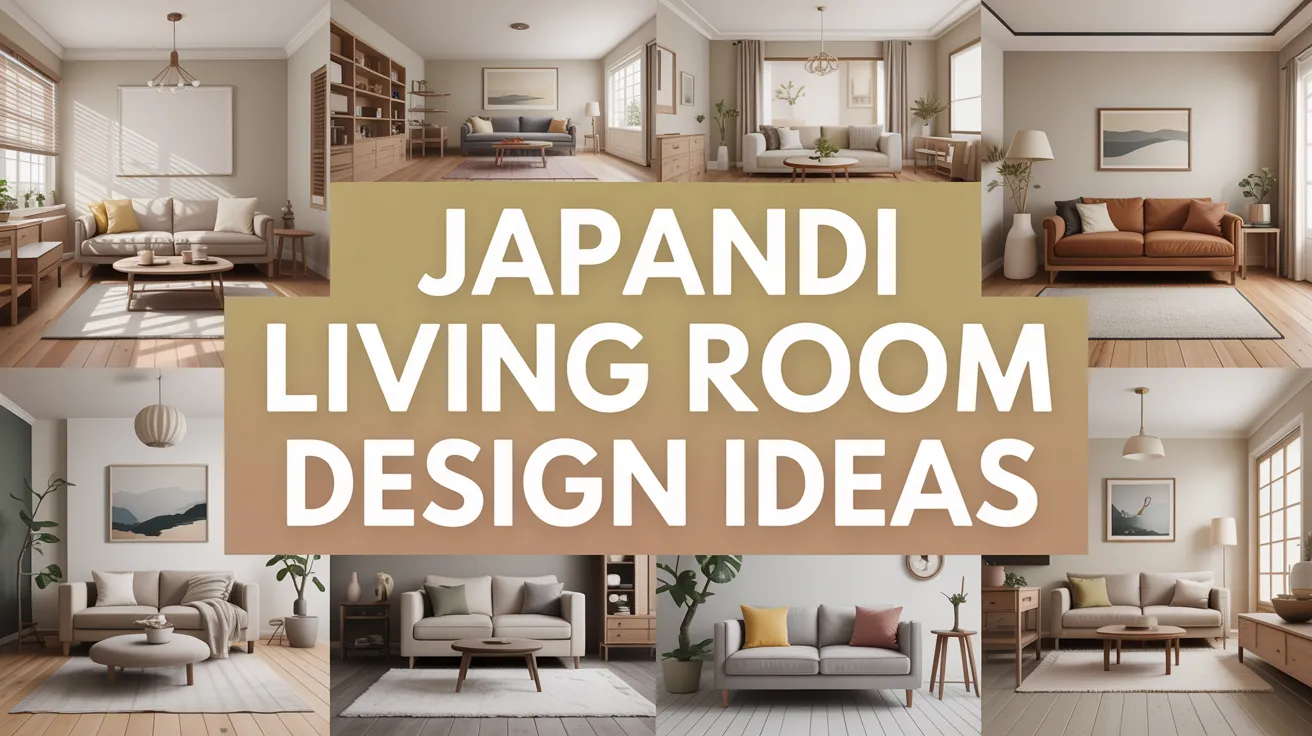 Japandi Living Room Design Ideas