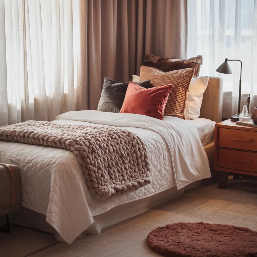 Layered Bedding with Textures