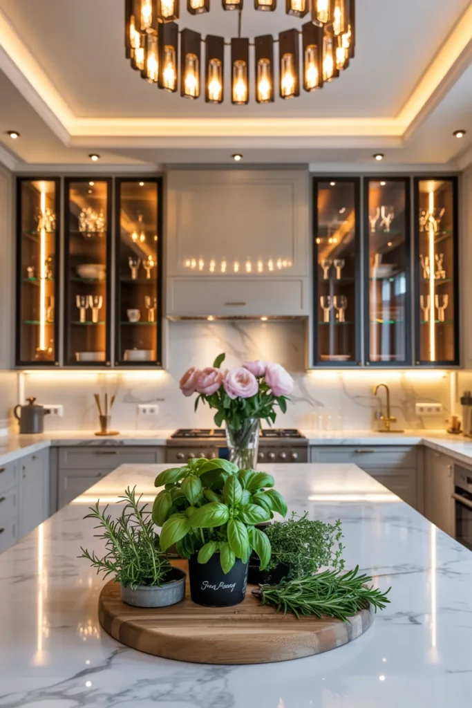 16 Must See Luxury Kitchen Design Ideas to Transform Your Space Instantly 5 Layered Lighting