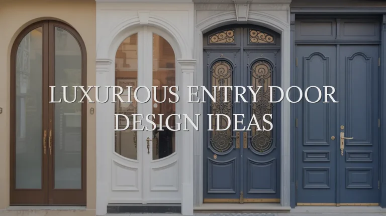 Luxurious Entry Door Design Ideas