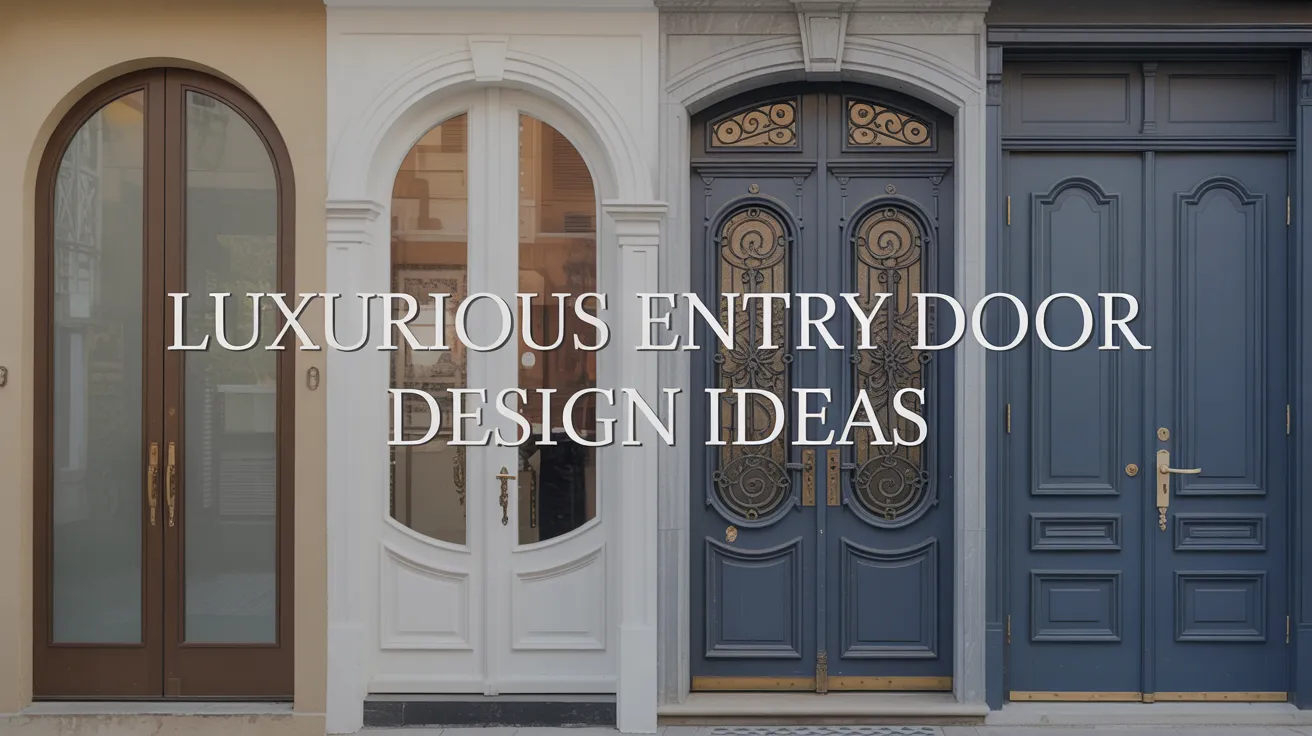15 Luxurious Entry Door Design Ideas for Your Home 1 Luxurious Entry Door Design Ideas